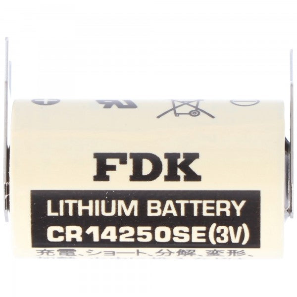 Sanyo CR14250 SE 1/2AA IEC CR14250 3V 850mAh 3er Print Lithium Batterie