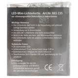 EGB LED-Mini-Lichterkette 20 flg. Batteriebetrieb mit Timer