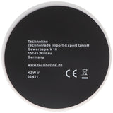 Technoline Kurzzeitwecker Analog Silber im klassischen, runden Design