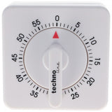 Technoline Kurzzeitwecker Analog weiß im klassischen Design