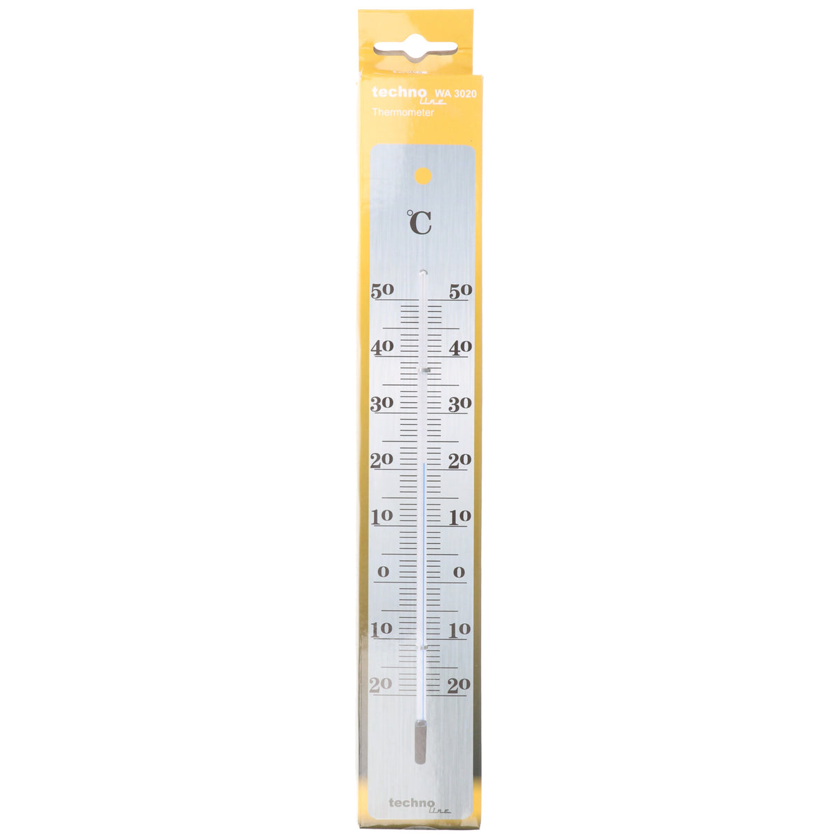 Technoline WA 3020 Innen- oder Außenthermometer silber 45 x 280 x 15mm