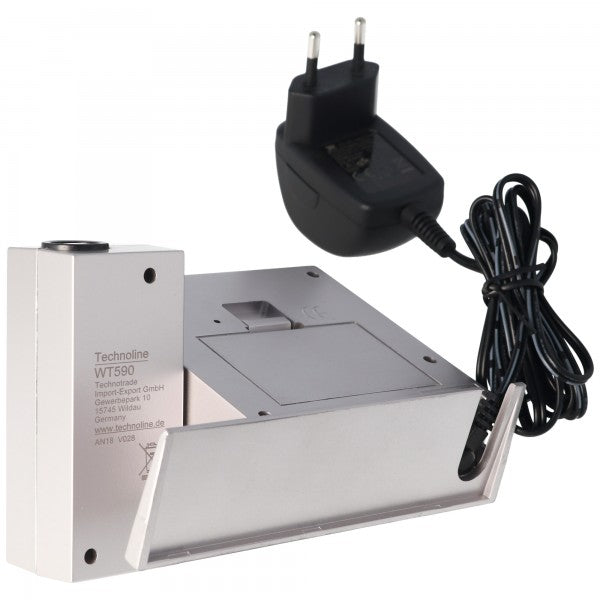 Technoline Funkwecker WT 590 mit Projektion der Uhrzeit z.B. an die Wand