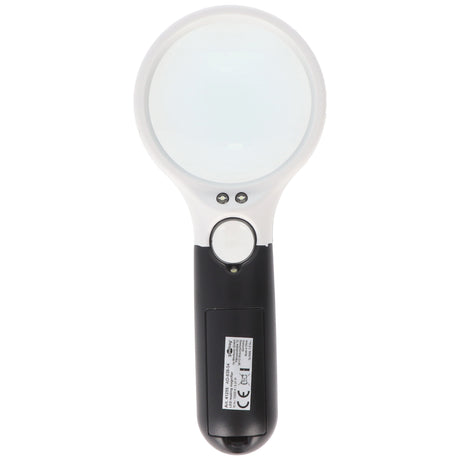 AccuCell LED-Leselupe mit LED-Beleuchtung, ideal für die Anzeige von feinen Details, Batterien im Lieferumfang nicht enthalten