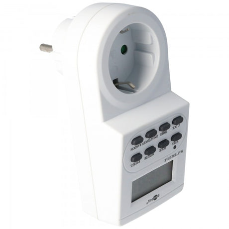 Goobay Zeitschaltuhr LCD 24 Stunden Digital mit manueller Einstellung