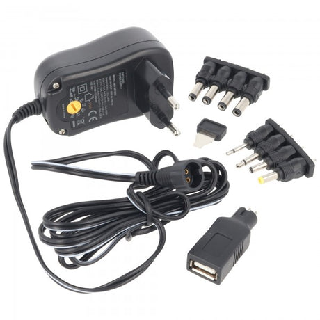 Goobay Universal Stabilisiertes Schaltnetzteil Eco-Friendly mit 1000mA