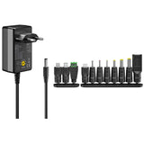Goobay Universal-Netzteil 3 Volt bis 12 Volt, max. 3,6 W, inklusive 11 Adapter