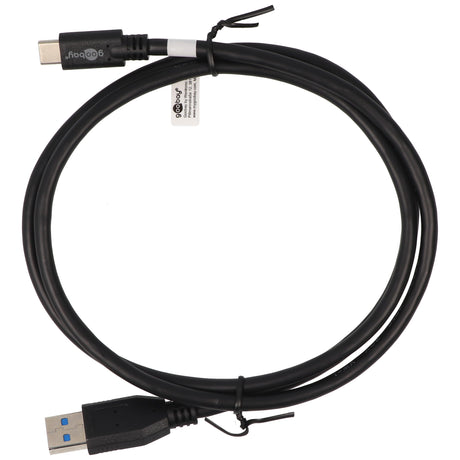 AccuCell USB-Datenkabel und Ladekabel mit USB-C Stecker auf USB A 3.0