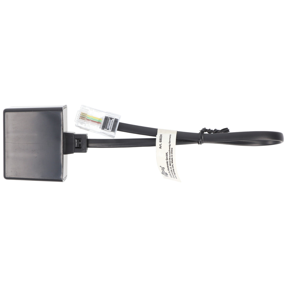 Goobay TAE Telefon Adapter Stecker - RJ45-Stecker (8P4C) > 3x TAE N/F/N- Buchse