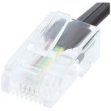 Goobay TAE Telefon Adapter Stecker - RJ45-Stecker (8P4C) > 3x TAE N/F/N- Buchse
