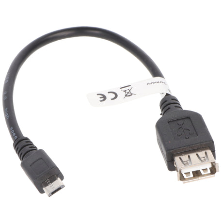Goobay USB 2.0 Hi-Speed Adapter 0,2m USB 2.0-Buchse (Typ A) > USB 2.0-Micro-Stecker (Typ B)
