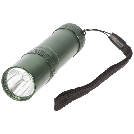 Xcell LED-Taschenlampe Basic 1 Watt LED, edles Aluminiumgehäuse, farblich sortiert, inklusive Batterien
