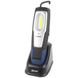 Superhelles LED-Arbeitslicht mit zwei Leuchtstufen inklusive Ladeschal