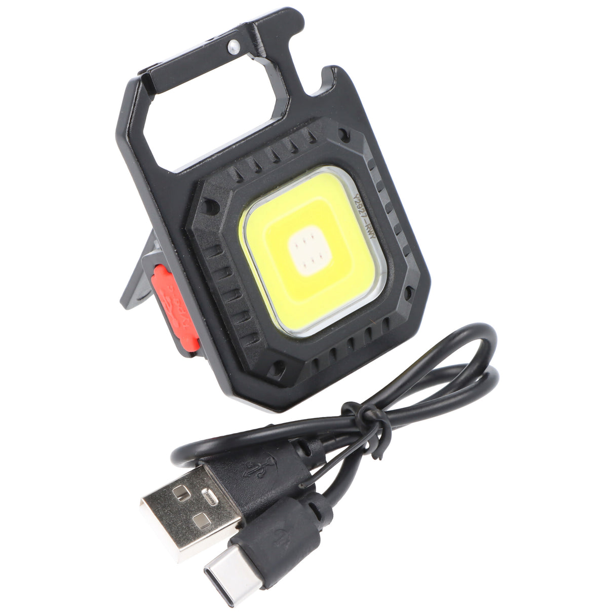 XCell Akku LED-Leuchte Square mit bis zu 1000 Lumen Helligkeit, Mini Leuchte, wiederaufladbar, 3-farbige COB-LED