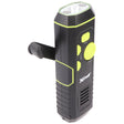 Xcell Dynamo Taschenlampe mit FM Radio, Alarm und Powerbank-Funktion, 