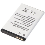 AccuCell Akku passend für Doro 6030, 6031, Li-Ion, 3,7V, 900mAh, 3,3Wh