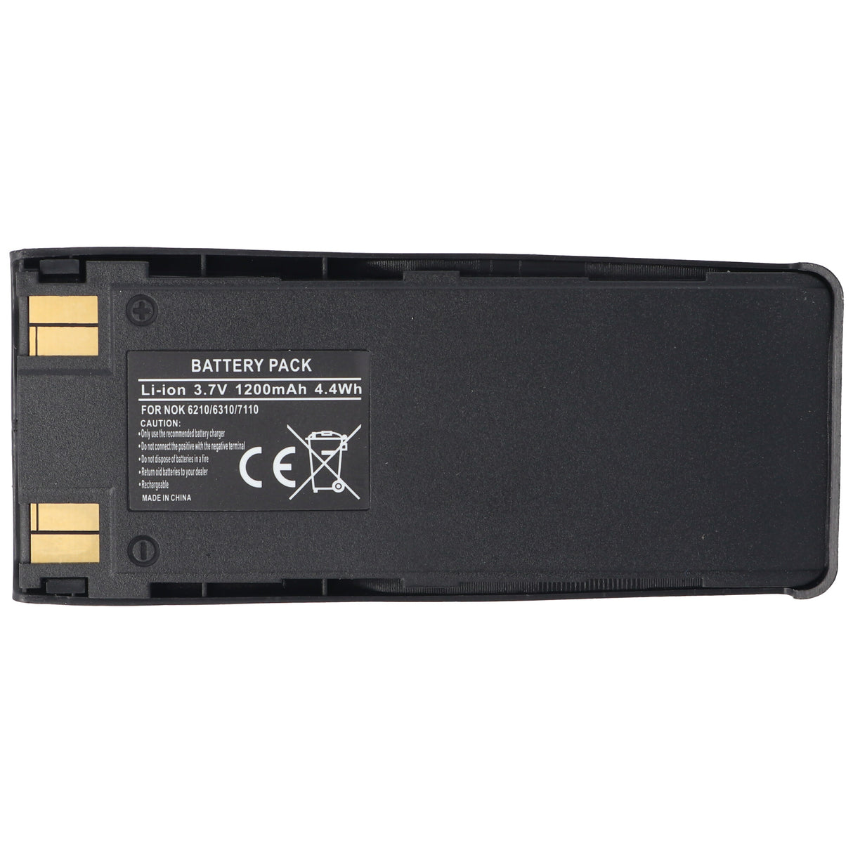 AccuCell Akku passend für Nokia 5110, 5130, 6110, 6130, 6150 6310, 6210, 7110 Akkutyp BMS-2S, BLS-2N, BPS-2, 1200mAh