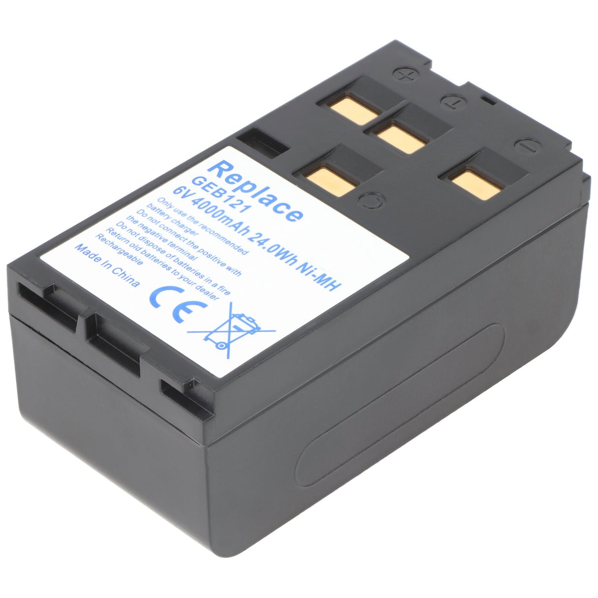 AccuCell Akku passend für den Leica GEB121 Akku GEB122, FS282 mit 4000mAh