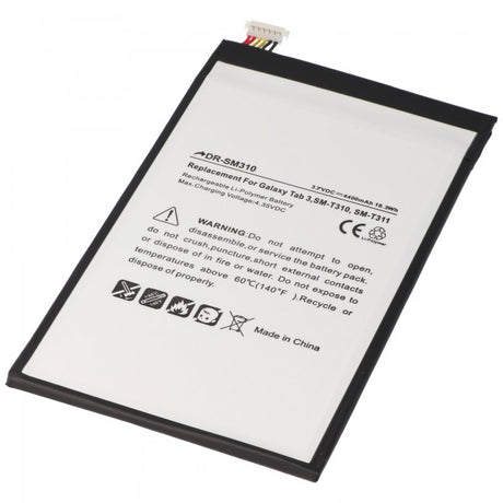 AccuCell Akku passend für den Samsung Galaxy Tab 3 8.0 Akku SM-T310, SM-T311, SM-T315, SM-T320