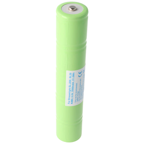 AccuCell Nachbau Akku passend für den Streamlight SL-20X Akku, SL20, NiMH Akku IMT-3500D 6,0 Volt 3500mAh, 21Wh, 178x32,5mm