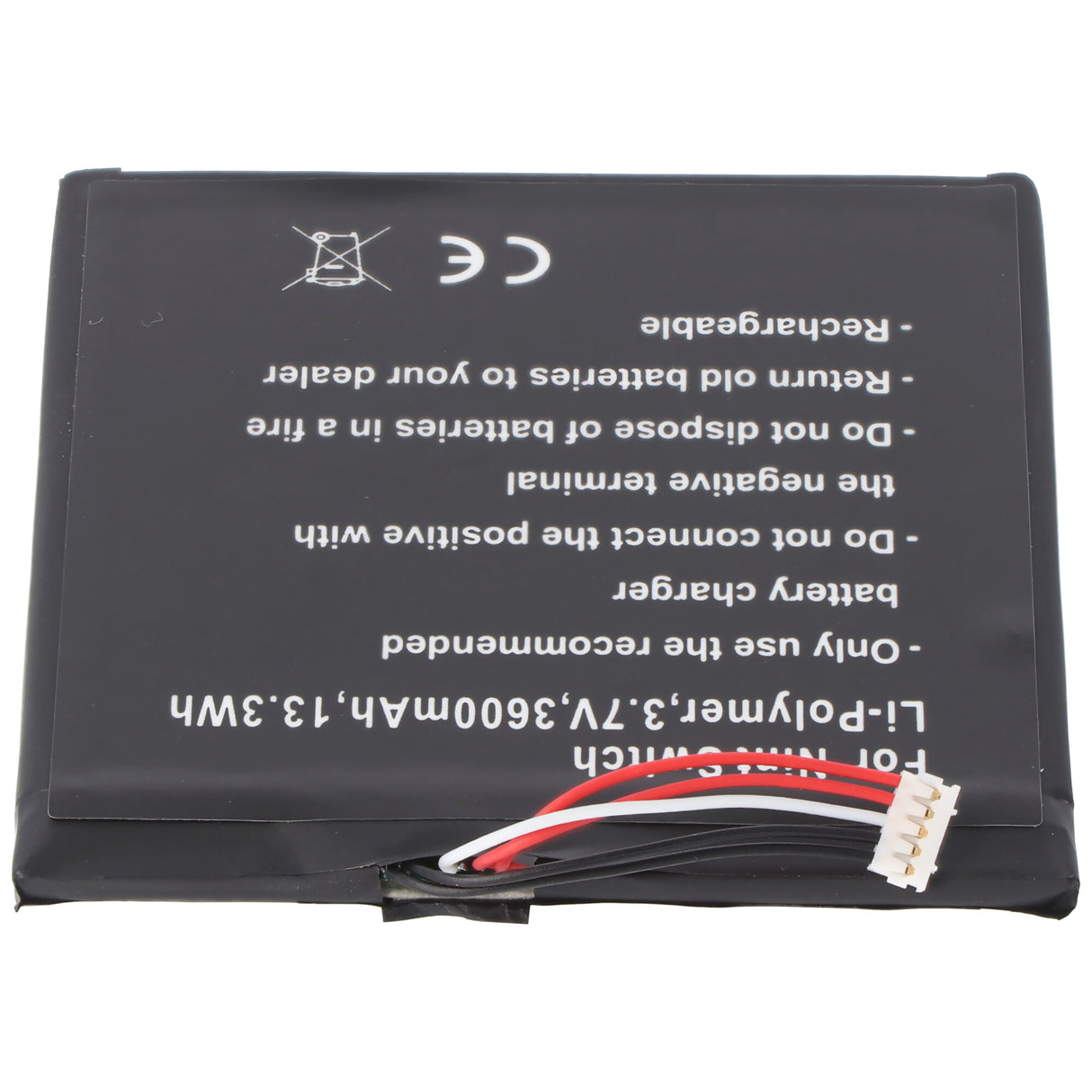 AccuCell Akku Nintendo Switch LiPo 3,7V 3600mAh