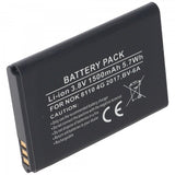 AccuCell Akku passend für Nokia 8110 4G 2017, BV-6A Li-Ion 3,8 Volt 53,2 x 38,0 x 5,9mm