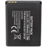AccuCell Akku passend für Nokia 8110 4G 2017, BV-6A Li-Ion 3,8 Volt 53,2 x 38,0 x 5,9mm