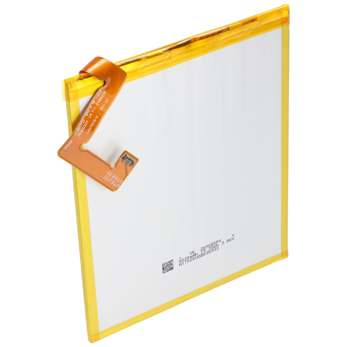 AccuCell Akku passend für Lenovo Tab M10 Plus, TB-X606F, Li-Polymer, 3,85V, 5000mAh, 19,2Wh