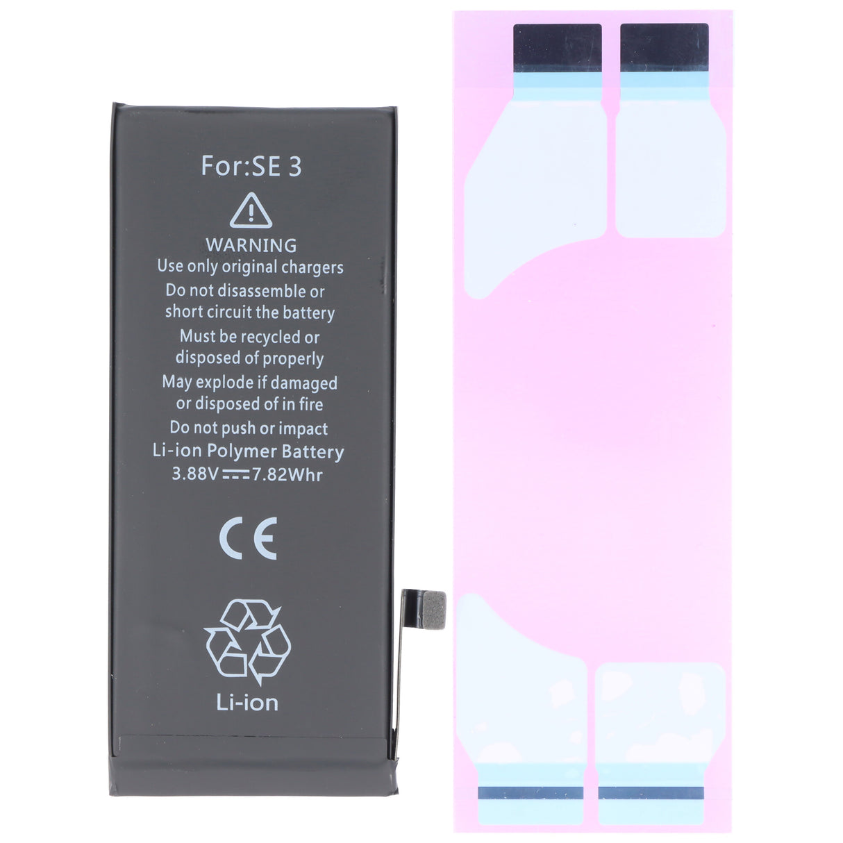 AccuCell Akku passend für Apple iPhone SE 2022, Li-Polymer, 3,88V, 2018mAh, 7,8Wh, w/o Werkzeuge