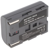 AccuCell Akku passend für Samsung SB-L110, SB-L70, schwarz