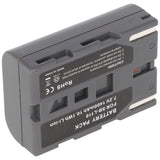 AccuCell Akku passend für Samsung SB-L110, SB-L70, schwarz