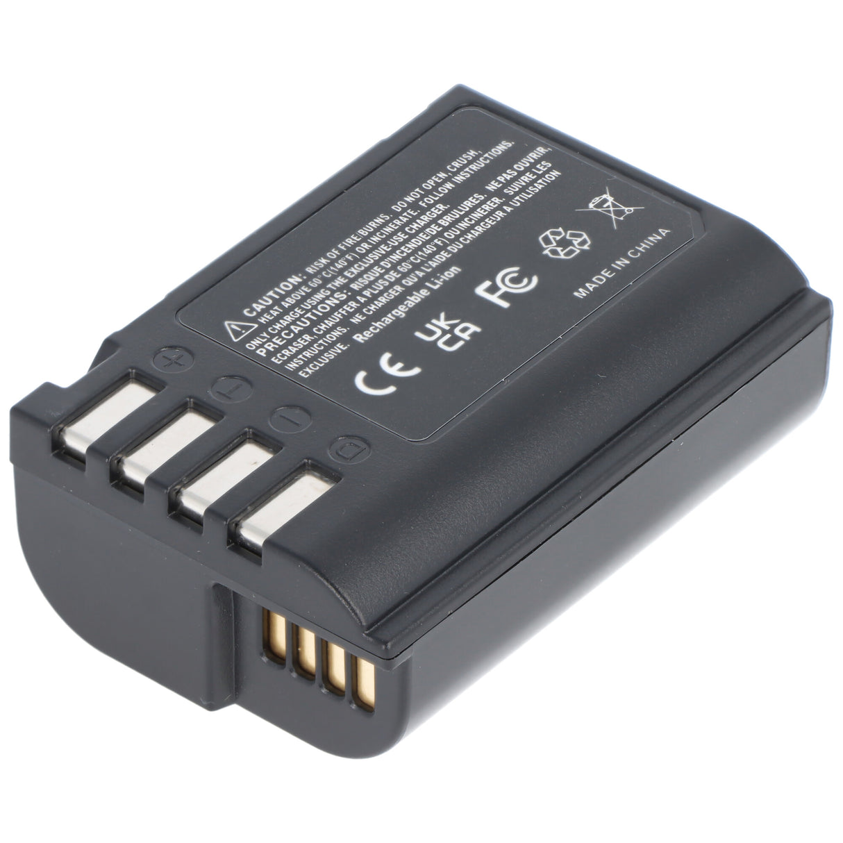 AccuCell Akku passend für Panasonic DMW-BLK22, Li-Ion, 7,2V, 2280mAh, 16,4Wh, schwarz