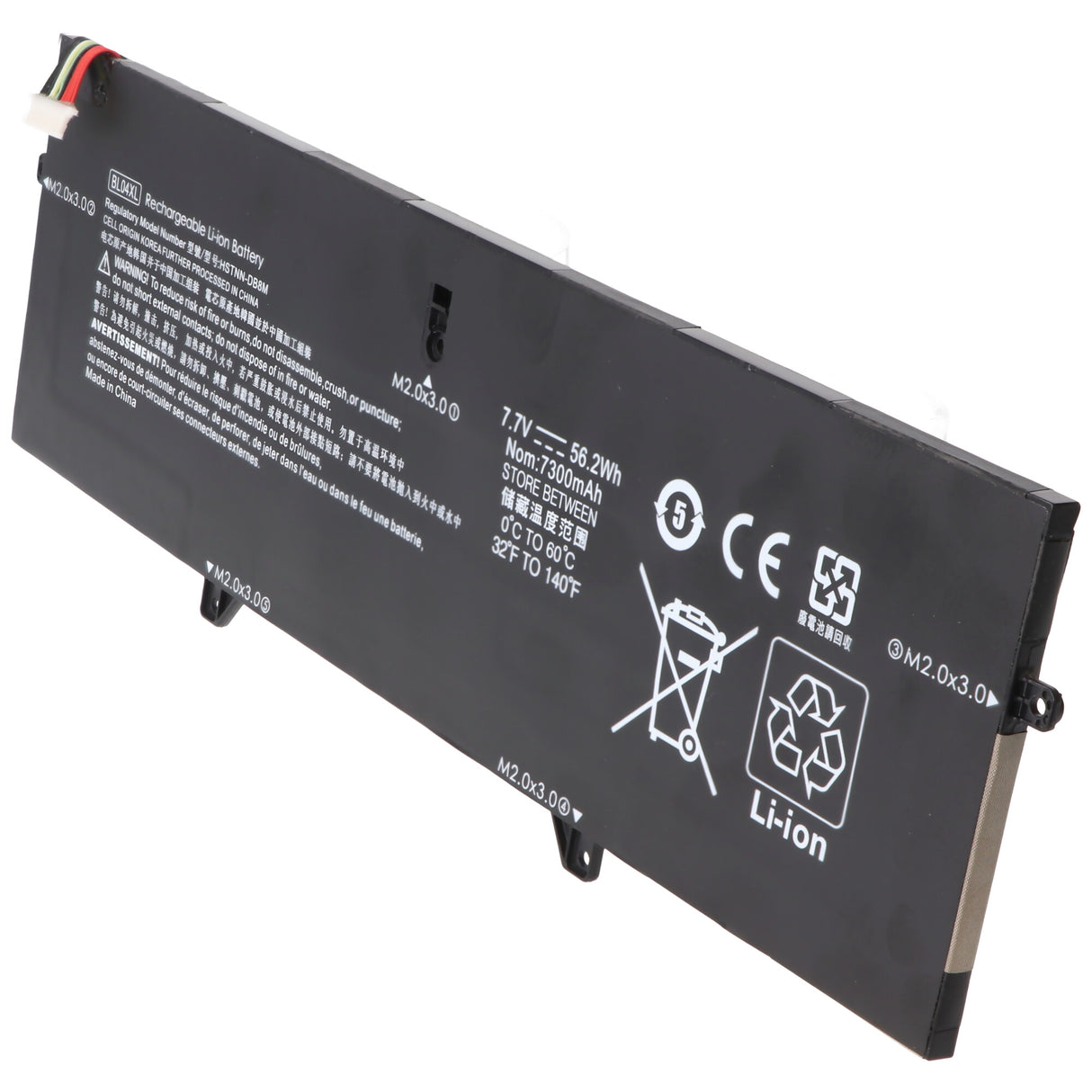 AccuCell Akku passend für HP EliteBook x360 1040 G5/G6, Li-Polymer, 7,7V, 7270mAh, 56Wh