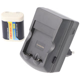 AccuCell Schnellladegerät 2CR5 PowerSet inklusive dem Li-Ion Akku 2CR5, 2CR5M, 2-CR5 M