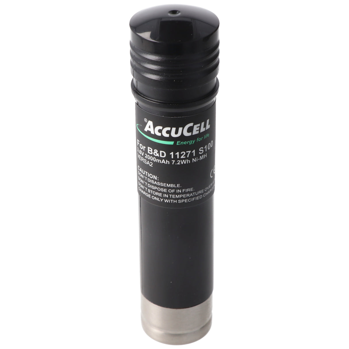 AccuCell Akku passend für Black & Decker VersaPak VP100 2er NiMH 2100mAh