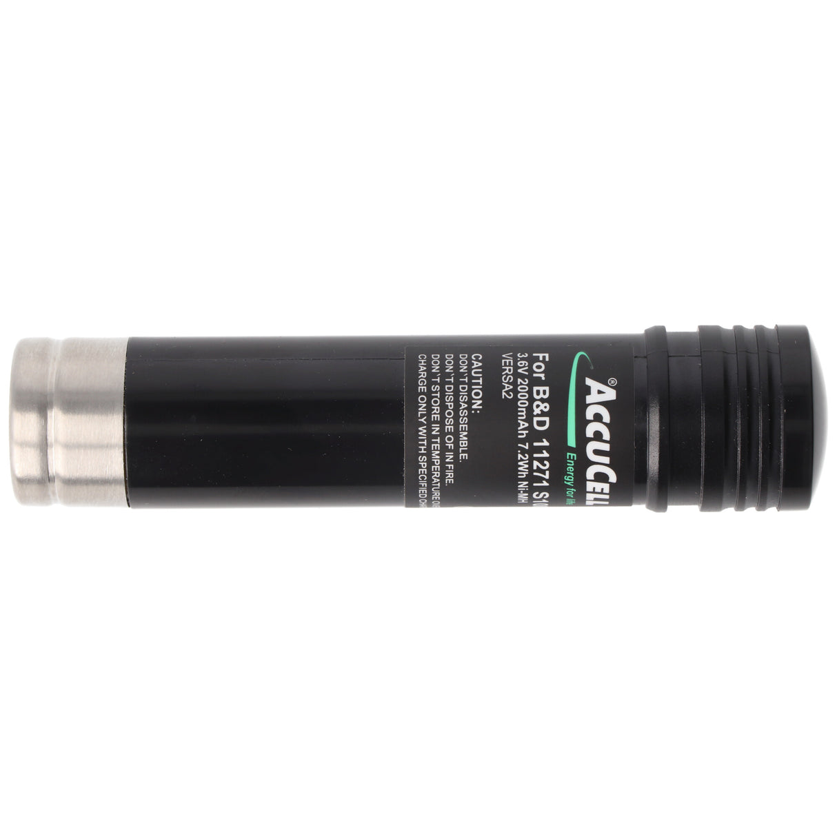 AccuCell Akku passend für Black & Decker VersaPak VP100 2er NiMH 2100mAh