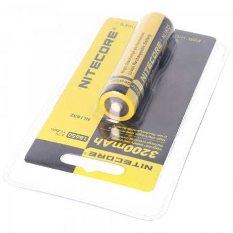 NiteCore 18650 Li-Ion Akku für LED Taschenlampen NL188 mit 3100mAh