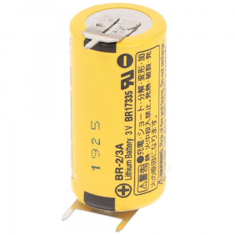 Rastermaß 10mm, Panasonic BR-2/3AE2SPE Lithium Batterie mit Print Kontakt 3,0 Volt