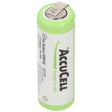 AccuCell NiMH Akku 1,2V 1400mAh 4/5AA Lötfahne U-Form