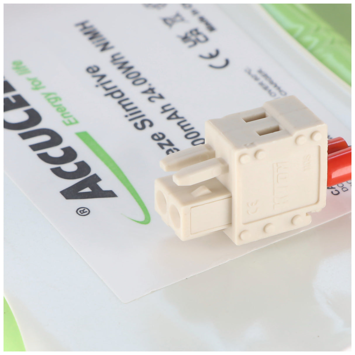 AccuCell Nachbau Akku Geze Slimdrive 24V 900mAh NiMH AkkuPack 106863, 25020