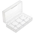 AccuCell Universal 4er Akkuschutzbox für CR123A Akku, CR 16340 oder 2 