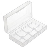AccuCell Universal 4er Akkuschutzbox für CR123A Akku, CR 16340 oder 2 CR 18650 Akku, Batterien