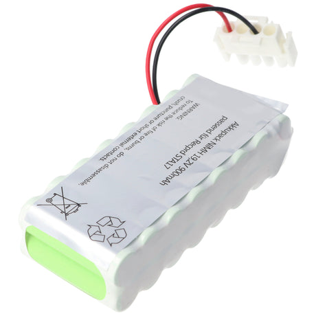 AccuCell Akku Türsteuerung 19,2 Volt 900mAh Ni Akkupack mit Stecker