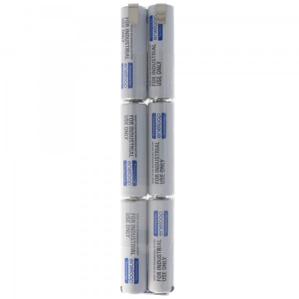 Panasonic eneloop Standard 7,2 Volt AkkuPack AA mit Lötfahnen, 2000mAh