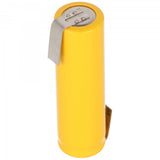 AccuCell Flat Top NiCd Mignon Akku 1,2V 600mAh AA Lötfahne Z-Form, für Notstrombeleuchtung etc.