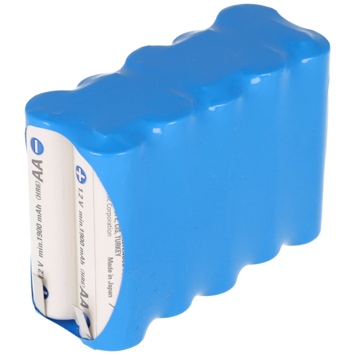 Panasonic Eneloop Standard 12V AkkuPack BK-3MCCE mit Lötfahnen