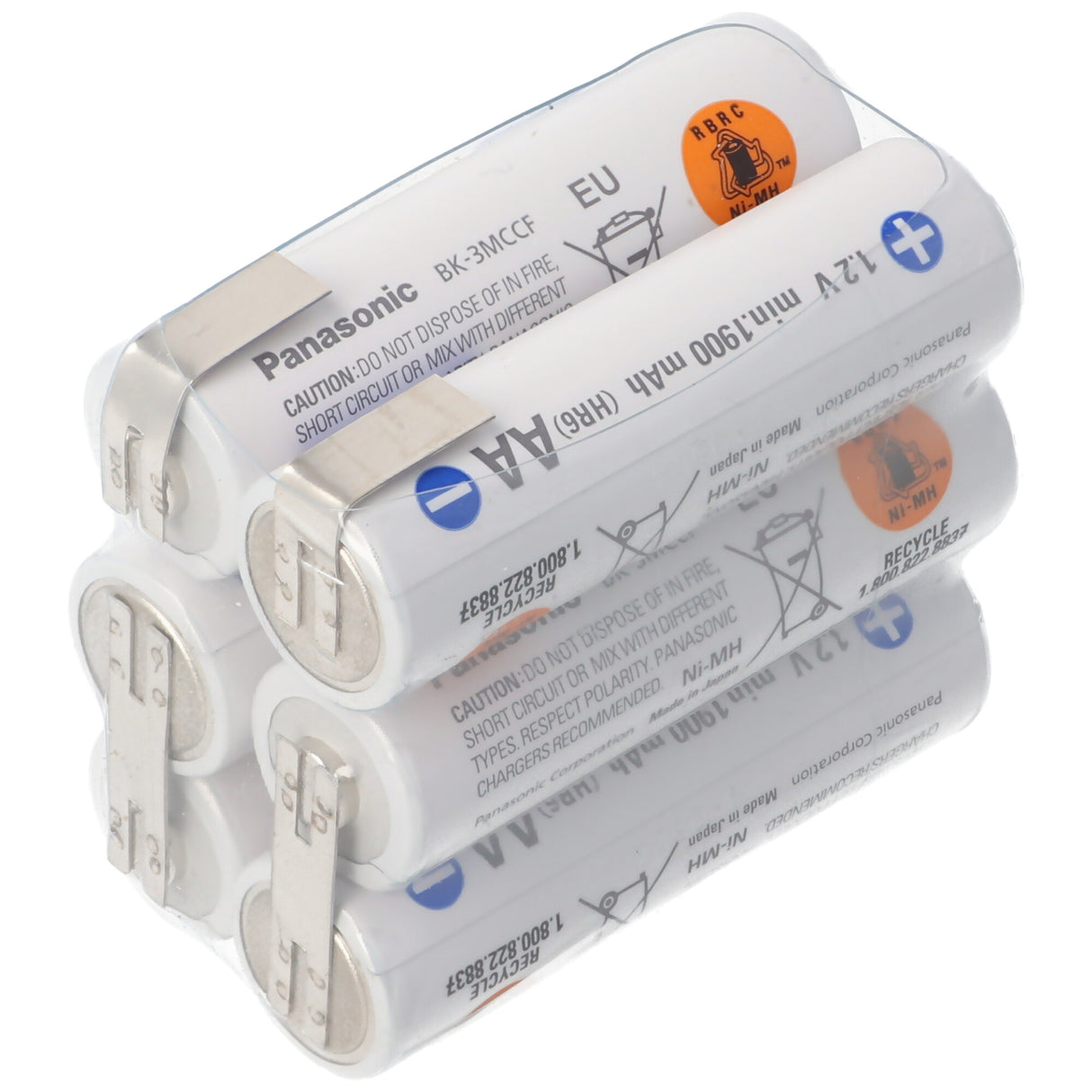 Panasonic Akku passend für den Ansmann AS10H Plus Akku 5032231, 2000mAh, 2100 Ladezyklen