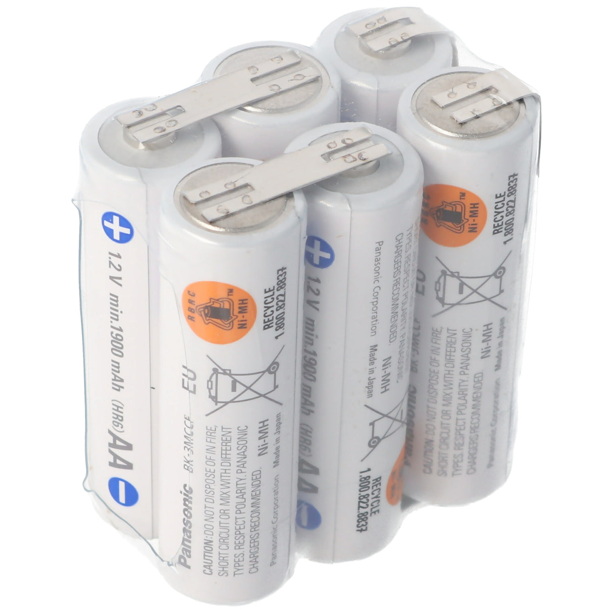 Panasonic Akku passend für den Ansmann AS10H Plus Akku 5032231, 2000mAh, 2100 Ladezyklen
