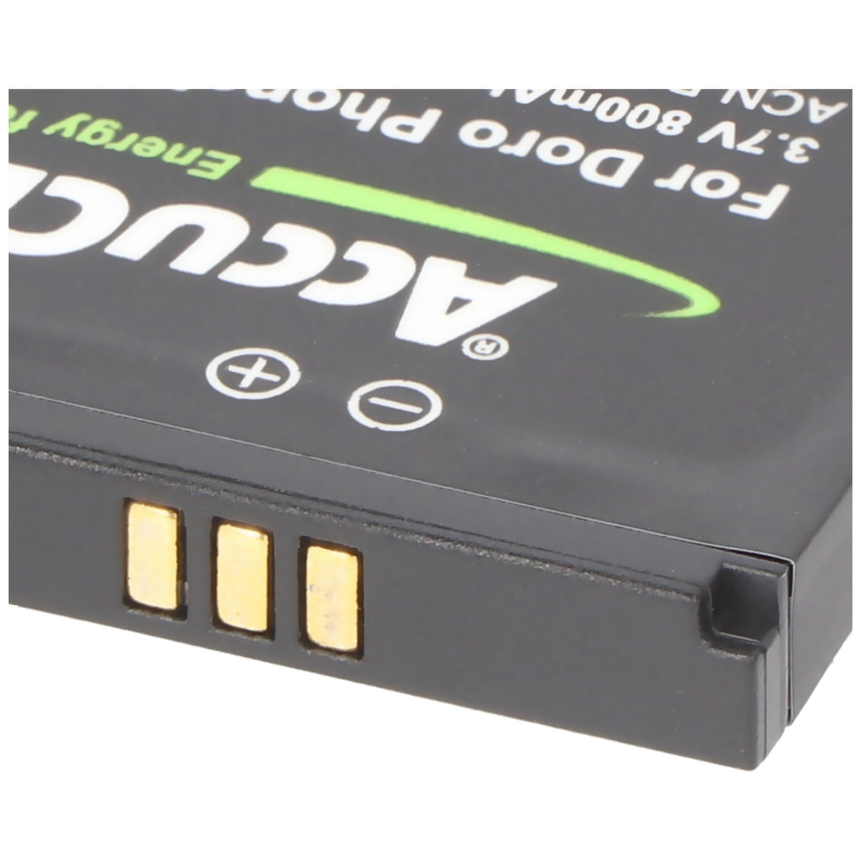 AccuCell Akku für Doro PhoneEasy 520 Akku DBF-800A, DBF-800B, DBF-800C, DBF-800D, DBF-800E 43,7x39,6x5,5mm