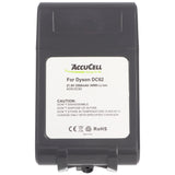 AccuCell Akku Dyson DC58, DC59, DC61, DC62, 61034-01 2500mAh 62350-44/04