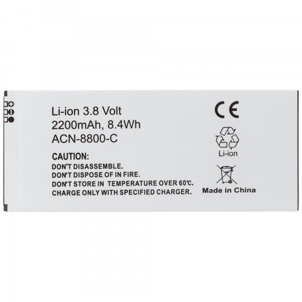AccuCell 2200mAh Akku passend für den Cisco 8800 Akku 8821, 74-102376-01, CP-BATT-8821, GP-S10-374192-010H
